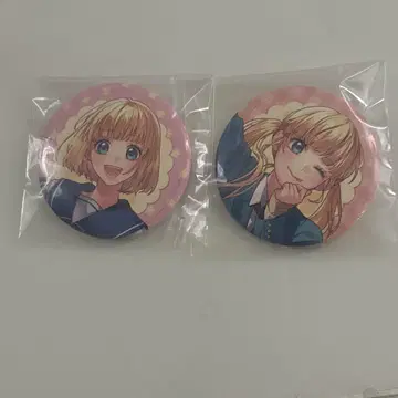 HoneyWorks 팝업 10주년 캔뱃지 나루미 세나 mona
