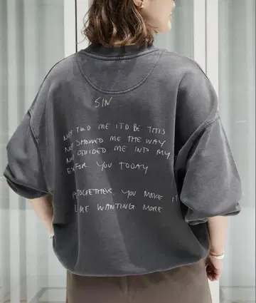 [ ANINE BING ] JACI SWEATSHIRT LYRICS