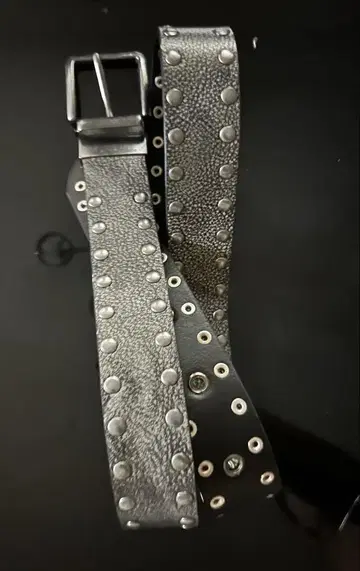 Jaded London 스터드 블랙 벨트