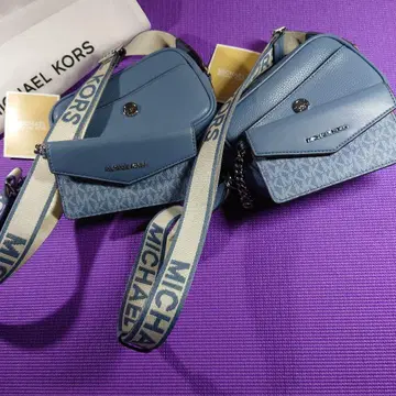 MICHAEL KORS 블루 숄더백 2점 세트