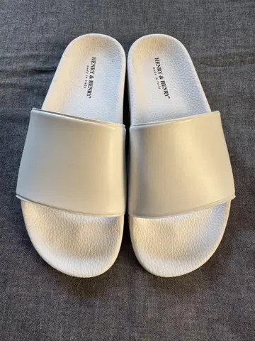 HENRY&HENRY 화이트 샌들 180 사이즈 L