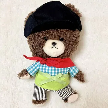 [초레어] 곰돌이 학교 다이닝 카페 한정판 봉제 인형 재키