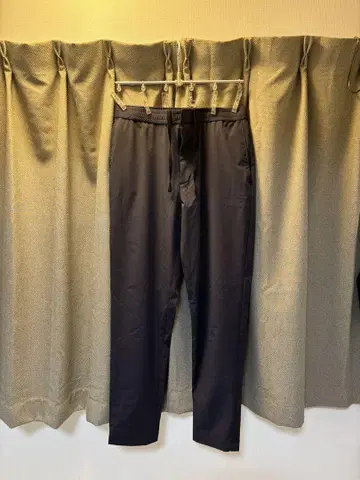 ZARA 네이비 팬츠 허리 드로우 스트링 자라 RN77302