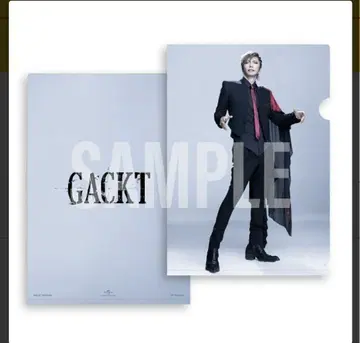 GACKT 클리어 파일 cd 예약 특전 타워 레코드