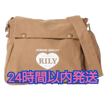 [ RILY Heart Logo ] 3대 이마이치 류지 숄더백