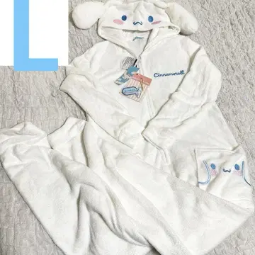 [미개봉 새상품] 산리오 릴랙스 콤비네존 아크릴 키링 포함 시나몬