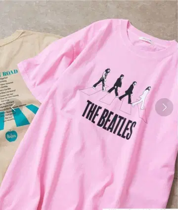 FREAK'S STORE BEATLES 티셔츠 핑크 프릭스스토어
