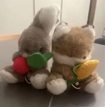 오오이케 토끼 & 여우 봉제 인형