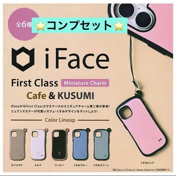 iFace 미니어처 참 Cafe & KUSUMI 6종 컴프 세트