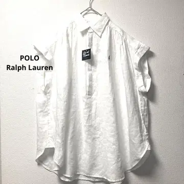 POLO by Ralph Lauren 반팔 린넨 풀오버