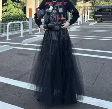 PERNA 볼륨 샤샤 스커트