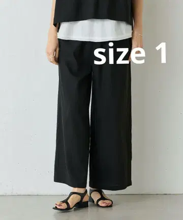 신상 BEARDSLEY(비어즐리) 허리 리브 린넨 팬츠