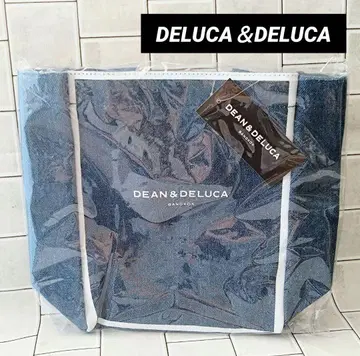 미사용 새상품 DEAN&DELUCA BANGKOK 데님 토트백 XS