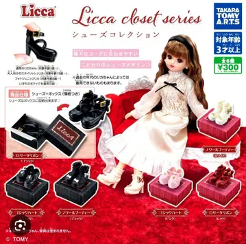 리카짱 Licca 가챠 신발 컬렉션 전6종 세트 새상품 무료배송