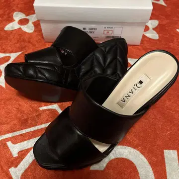 Diana MR 50233 블랙 샌들 M 사이즈