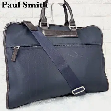 새상품급 Paul Smith 나일론 2way 브리프 케이스 비즈니스 백
