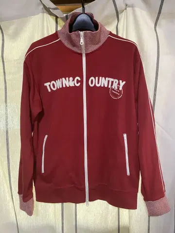 TOWN & COUNTRY 트랙 자켓 저지 사이즈 L