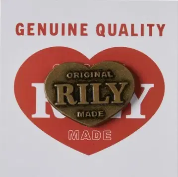 RILY Heart Pins Gold