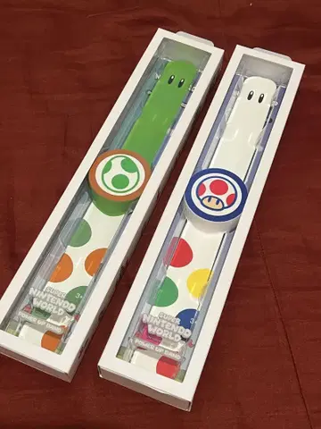 2개 세트 슈퍼 닌텐도 월드 파워 업 밴드