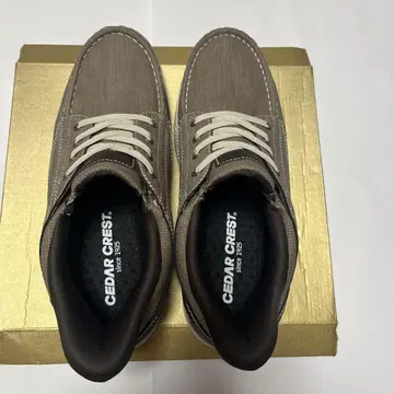 CEDAR CREST 브라운 스니커즈 25cm