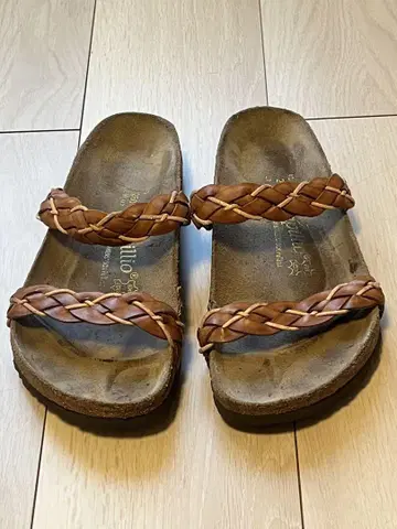 버켄스탁 26cm 샌들 브라운