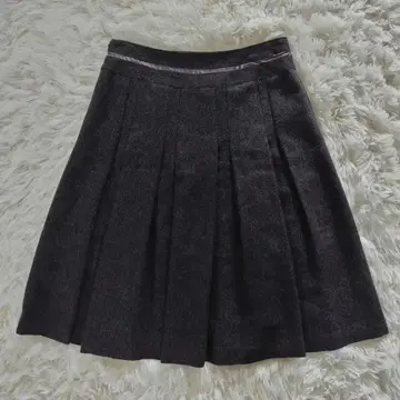 [ 새상품급 선착순 ] 로트레아몽 플리츠 미니 스커트 S 사이즈 그레이