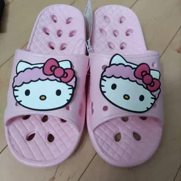 한국 다이소 키티 샌들