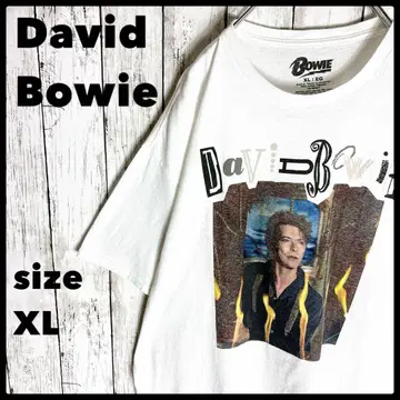 David Bowie 데이비드 보위 T셔츠 XL 밴드T 구제 의류