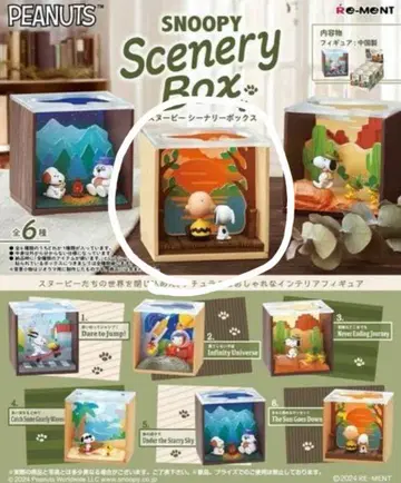 리멘트 피넛 SNOOPY 시너리 박스 너와 함께 보는 선셋