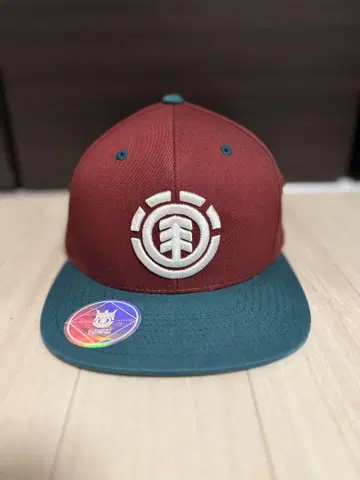 ELEMENT CROWNS 캡 빨간색/그린