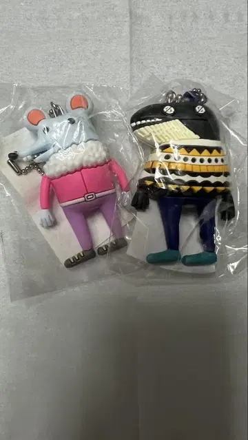 요네즈 켄시 쥐와 고래 피규어 키링