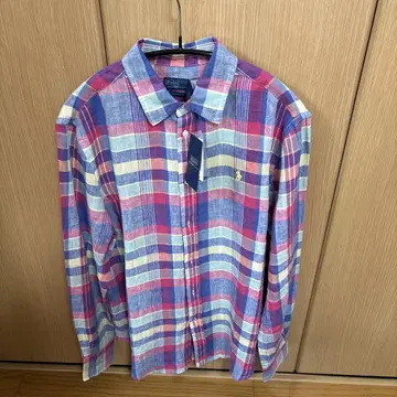 Polo Ralph Lauren 체크 무늬 긴팔 셔츠 M