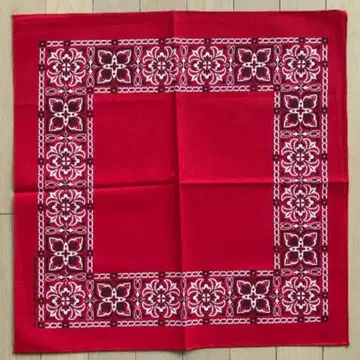 HAV-A-HANK 반다나 Open Center Red 10개 세트