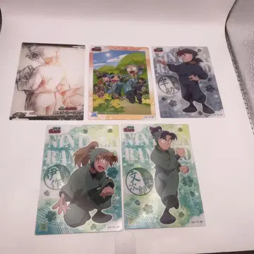 닌타마 란타로 클리어 카드 5매 세트