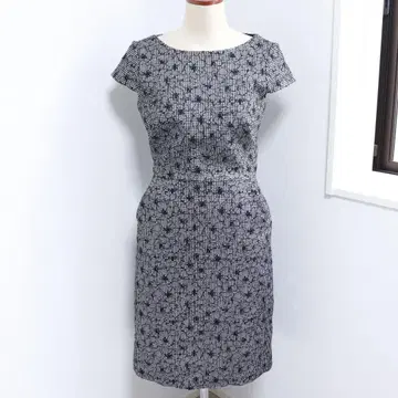 Lauren Ralph Lauren 스트레치 슬리브리스 원피스 4