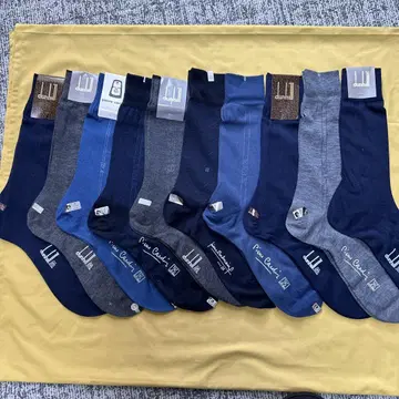 dunhill 외 삭스 25 사이즈 여름용 10족 세트