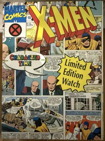 X-MEN Limited Edition Watch 미사용품 레어
