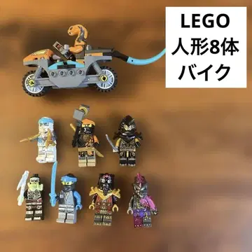 LEGO 인형 8개 바이크 세트