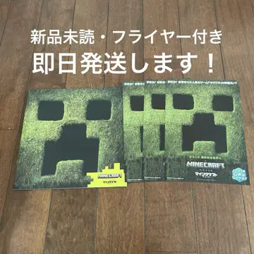 완판템! 새상품! 영화 마인크래프트 더 무비 팜플렛 1 플라이어 3