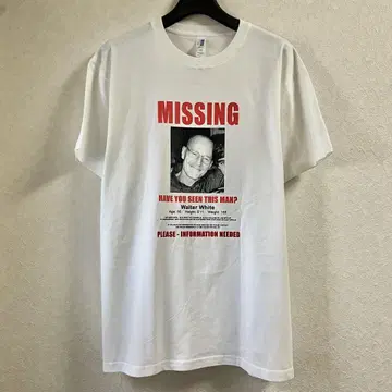 브레이킹 배드 Breaking Bad MISSING 티셔츠