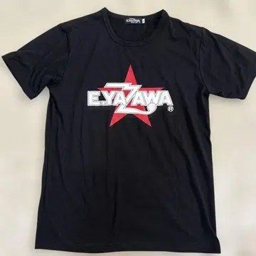 E.YAZAWA 로고 티셔츠 블랙 S