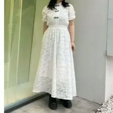 jouetie 플레어 차이나 원피스