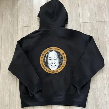 새상품급 공식 개운 마츠켄당 한정판 후드티 L 마츠다이라 켄