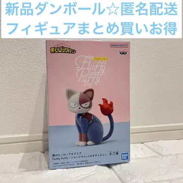 나의 히어로 아카데미아 Fluffy Puffy 숏 캣 피규어