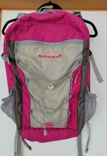 MAMMUT 핑크 그레이 백팩 25L
