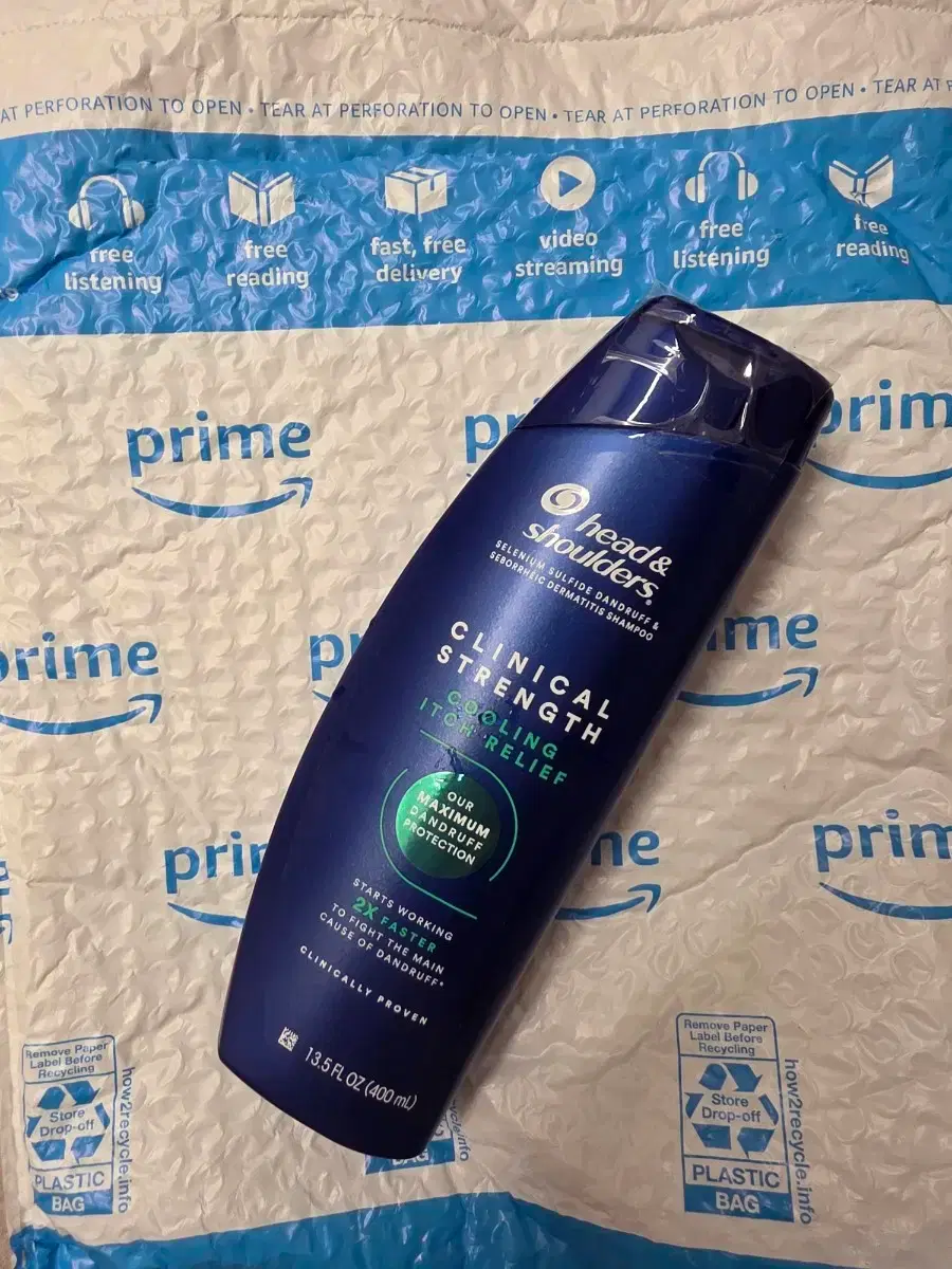 Amazon Official Head &amp; Shoulders Clinical Strength Purple/Green Seborrheic Dermatitis Dandruff Treatment