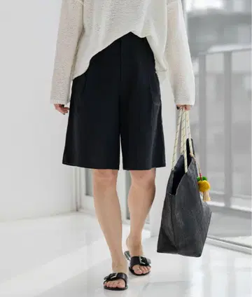 새상품 JOURNAL STANDARD relume 코튼 린넨 숏팬츠