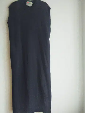 traditional whetherwear 슬리브리스 롱 원피스 블랙