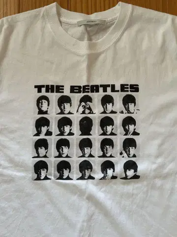 THE BEATLES 티셔츠 화이트