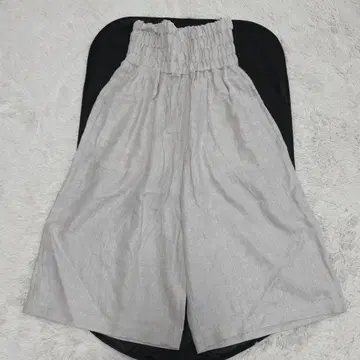새상품급 HAVERSACK 하버색 팬츠 와이드 린넨 베이지 1 S